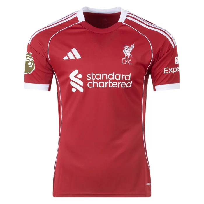Mohamed Salah Liverpool 2025/2026 Home Jersey by Adidas - Image 2