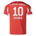 Jamal Musiala Bayern Munich 2025/2026 Authentic Home Jersey by Adidas