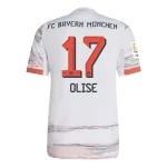 Michael Olise Bayern Munich 2025/2026 Authentic Away Jersey by Adidas