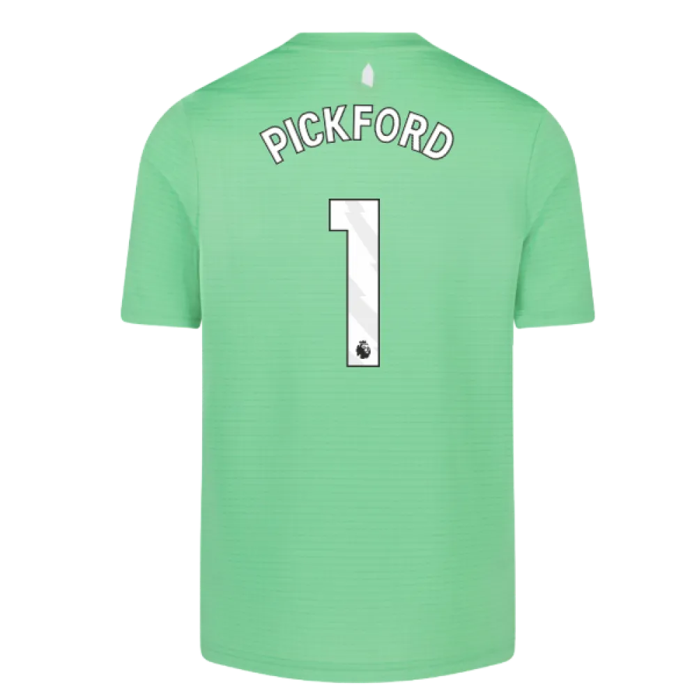 pickford1 Everton 2025/2026 Goalkeeper Home Jersey by Castore - Image 1