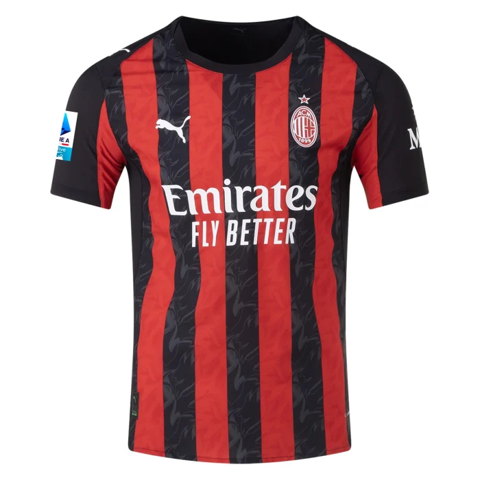 Christian Pulisic AC Milan 25/26 Authentic Home Jersey by PUMA - Image 2