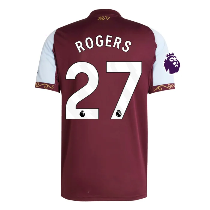 Morgan Rogers Aston Villa 2025/2026 Home Jersey by Adidas - Image 1