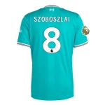 Dominik Szoboszlai Liverpool 2025/2026 Third Jersey by Adidas