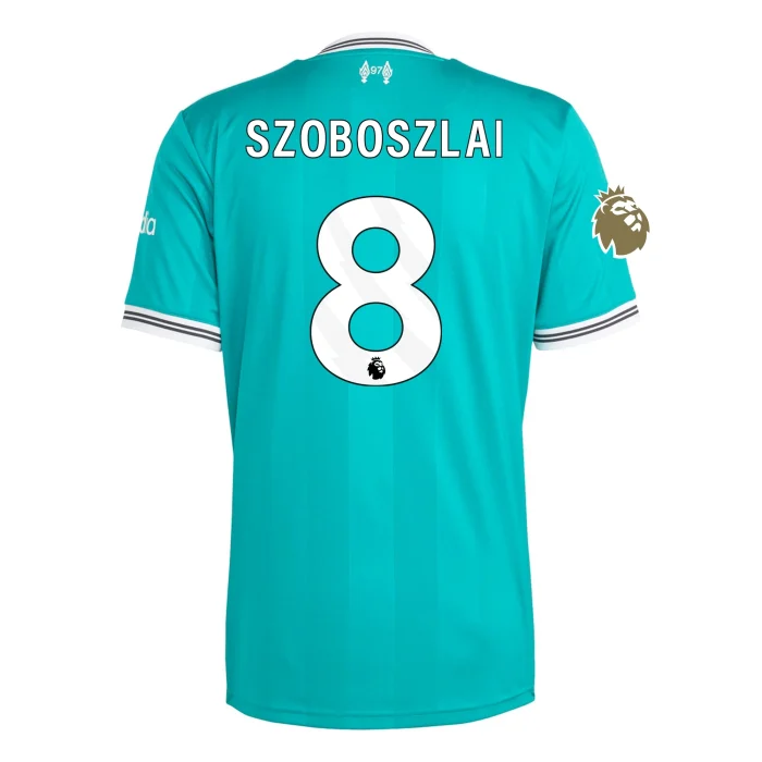 Dominik Szoboszlai Liverpool 2025/2026 Third Jersey by Adidas - Image 1