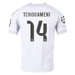 Aurélien Tchouaméni Real Madrid 2025/2026 Authentic Home Jersey by Adidas