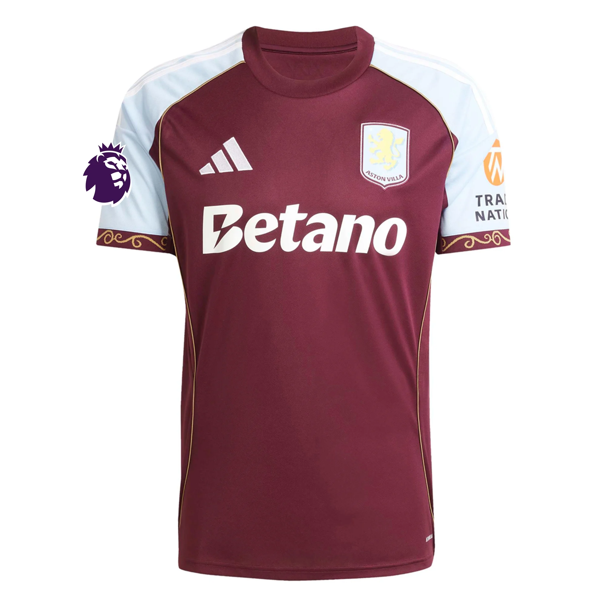 tielemanshome1 Youri Tielemans Aston Villa 2025/2026 Home Jersey by Adidas - Image 2
