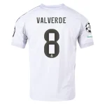 Federico Valverde Real Madrid 2025/2026 Authentic Home Jersey by Adidas