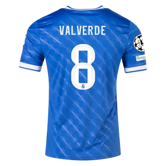 Federico Valverde Real Madrid 2025/2026 Third Jersey by Adidas - Image 1