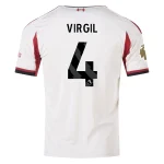 Virgil van Dijk Liverpool 2025/2026 Away Jersey by Adidas