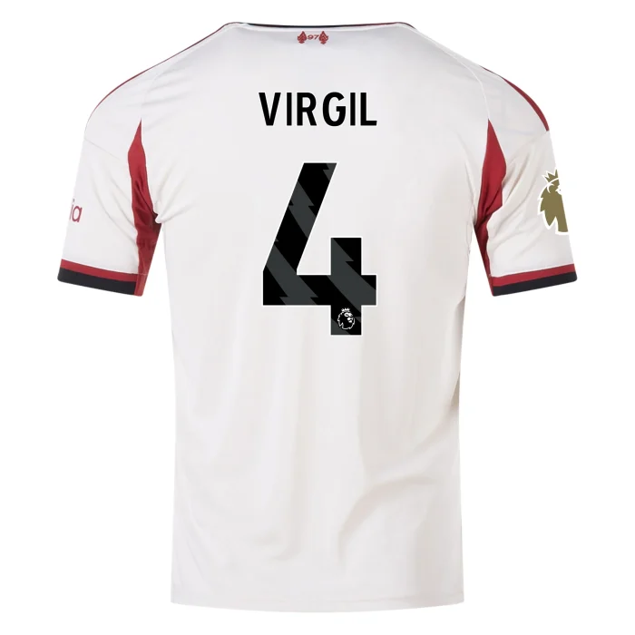 Virgil van Dijk Liverpool 2025/2026 Away Jersey by Adidas - Image 1