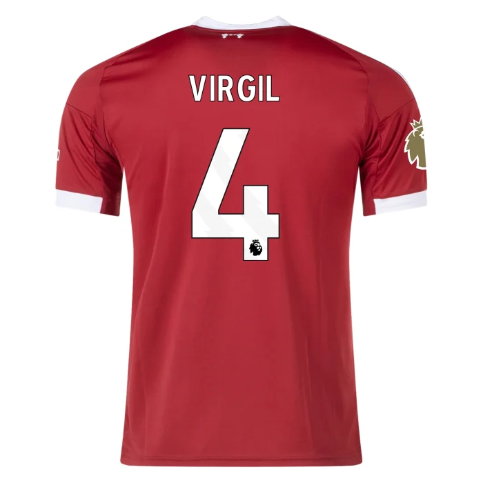 Virgil van Dijk Liverpool 2025/2026 Home Jersey by Adidas - Image 1