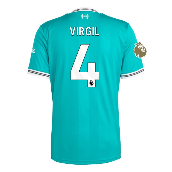 Virgil van Dijk Liverpool 2025/2026 Third Jersey by Adidas - Image 1