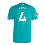 Virgil van Dijk Liverpool 2025/2026 Authentic Third Jersey by Adidas