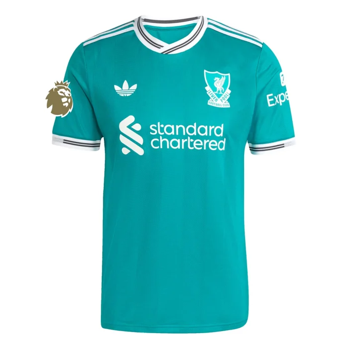 Virgil van Dijk Liverpool 2025/2026 Authentic Third Jersey by Adidas - Image 2