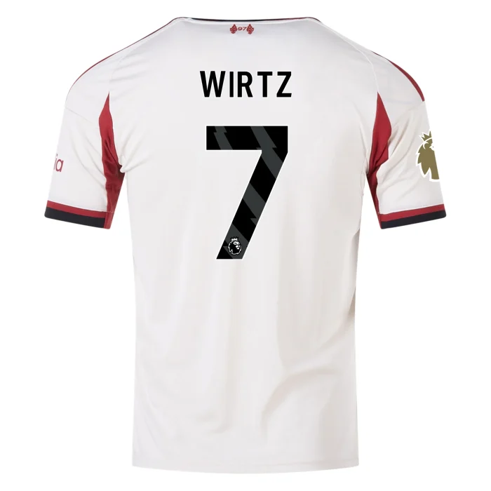 Florian Wirtz Liverpool 2025/2026 Away Jersey by Adidas - Image 1