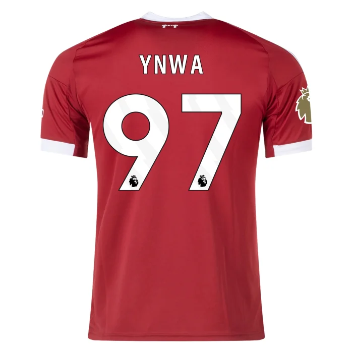 YNWA Liverpool 2025/2026 Home Jersey by Adidas - Image 1
