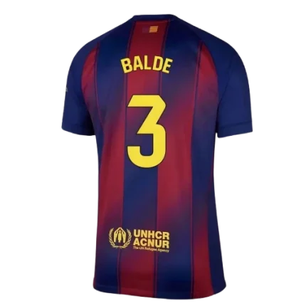 Alejandro Balde Barcelona 2025/26 Home Jersey by Nike