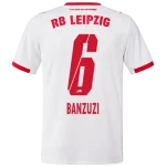 Ezechiel Banzuzi RB Leipzig 2025/26 Home Jersey by PUMA