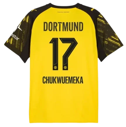 Carney Chukwuemeka Borussia Dortmund 2025/26 Home Jersey by Puma