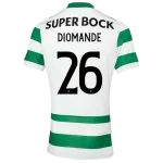 Ousmane Diomande Sporting 2025/26 Home Jersey by Nike