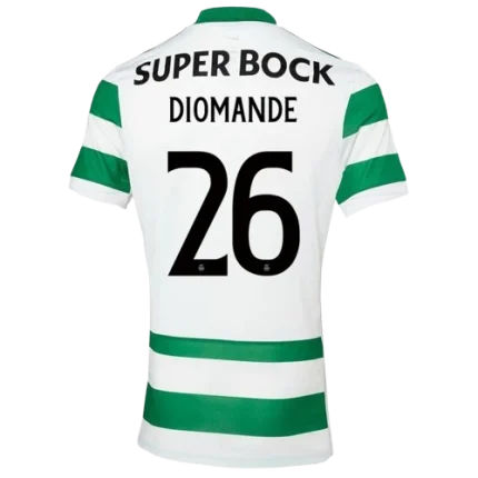 Ousmane Diomande Sporting 2025/26 Home Jersey by Nike