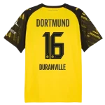 Julien Duranville Borussia Dortmund 2025/26 Home Jersey by Puma
