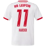 Conrad Harder RB Leipzig 2025/26 Home Jersey by PUMA
