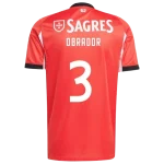 Rafa Obrador Benfica 2025/26 Home Jersey by Adidas