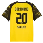 Marcel Sabitzer Borussia Dortmund 2025/26 Home Jersey by Puma