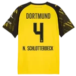 Nico Schlotterbeck Borussia Dortmund 2025/26 Home Jersey by Puma