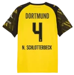 Nico Schlotterbeck Borussia Dortmund 2025/26 Home Jersey by Puma