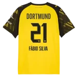 Fábio Silva Borussia Dortmund 2025/26 Home Jersey by Puma