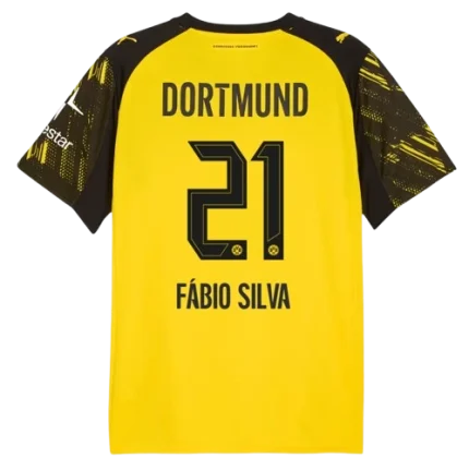 Fábio Silva Borussia Dortmund 2025/26 Home Jersey by Puma