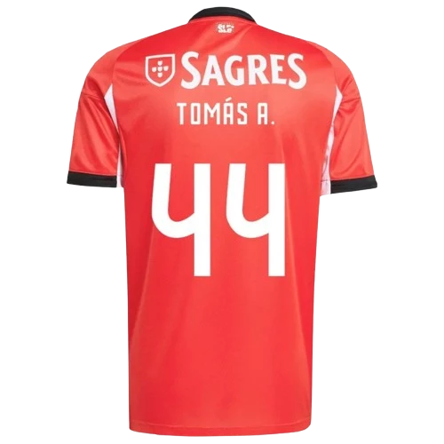 TomasBenficaHomeJersey Tomás Araújo Benfica 2025/26 Home Jersey by Adidas - Image 1