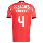 António Silva Benfica 2025/26 Home Jersey by Adidas
