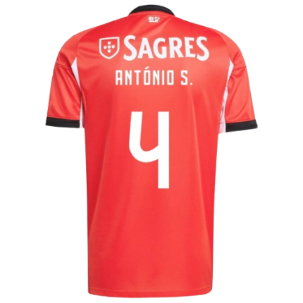 António Silva Benfica 2025/26 Home Jersey by Adidas