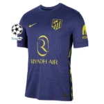 Atletico Madrid 2025/2026 UCL Away Jersey by Nike – official Champions League football shirt available at JerseyBox.