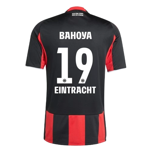 bahoyaeintrachtfrankfurthomejersey Jean-Mattéo Bahoya Eintracht Frankfurt 2025/26 Home Jersey by Adidas - Image 1