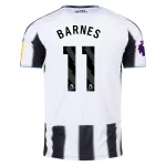 Harvey Barnes Newcastle 2025/2026 Home Jersey by Adidas