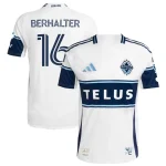 Sebastian Berhalter Vancouver Whitecaps 2025 Authentic Home Jersey by Adidas