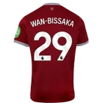 Aaron Wan-Bissaka West Ham 2025/26 Home Jersey by Umbro