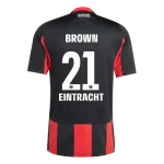 Nathaniel Brown Eintracht Frankfurt 2025/26 Home Jersey by Adidas