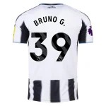 Bruno Guimarães Newcastle 2025/2026 Home Jersey by Adidas
