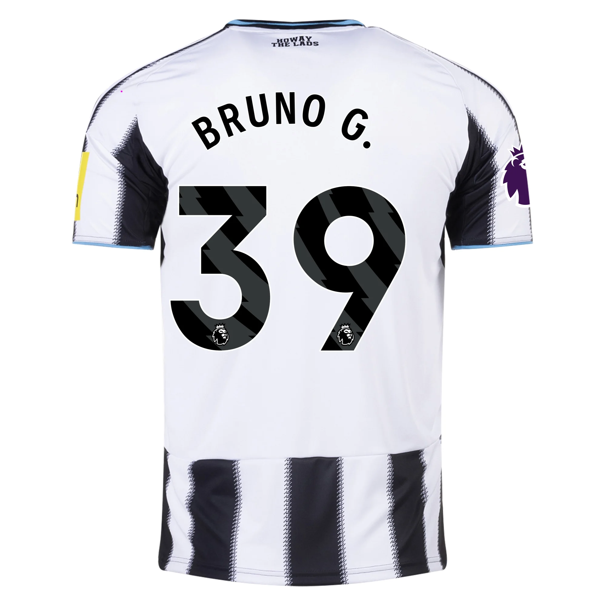 brunoghome Bruno Guimarães Newcastle 2025/2026 Home Jersey by Adidas - Image 1