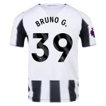 Bruno Guimarães Newcastle 2025/2026 Authentic Home Jersey by Adidas