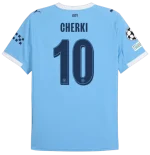 Rayan Cherki Manchester City 2025/26 UCL Home Jersey by Puma