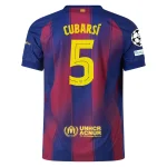 Pau Cubarsí Barcelona 2025/2026 Authentic UCL Home Jersey by Nike