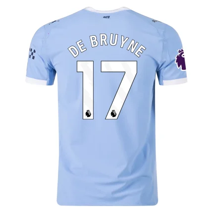 Kevin De Bruyne Manchester City 2025/26 Authentic Home Jersey by PUMA