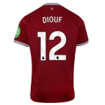 El Hadji Malick Diouf West Ham 2025/26 Home Jersey by Umbro