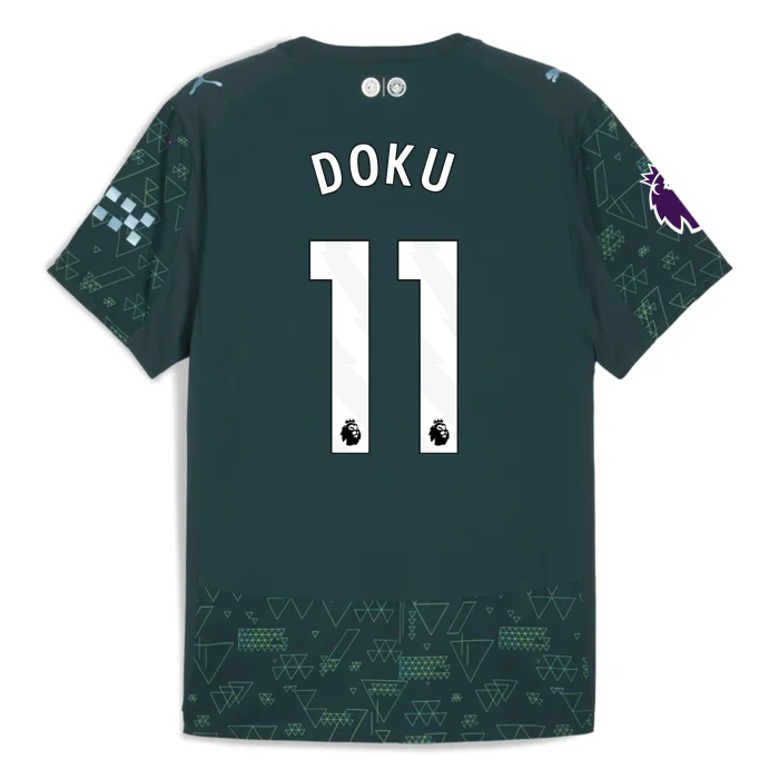 Jérémy Doku Manchester City 2025/26 Authentic Fourth Jersey by PUMA - Image 1